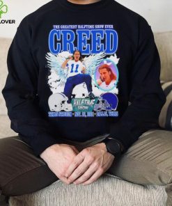 The Greatest Halftime show ever Creed Halftime show Texas Stadium Nov 22 2001 Dallas Texas graphic hoodie, sweater, longsleeve, shirt v-neck, t-shirt