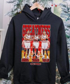 The Greatness Dennis Rodman Michael Jordan Scottie Pippen Graphic Shirt