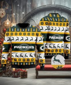 The Green Bay Packers Football Team Christmas Ugly Sweater