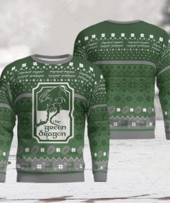 The Green Dragon LORD Lord Of The Ring Ugly Christmas Knitted Sweater