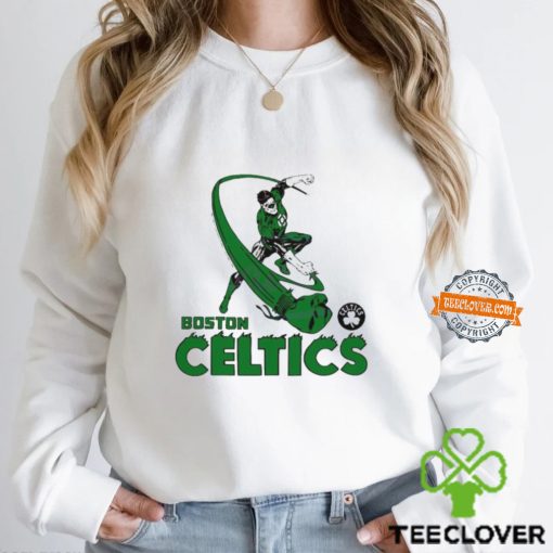 The Green Lantern Boston Celtics Comics Shirt