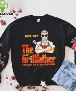 The Grillfather Thew Man The Myth The Legend Shirt