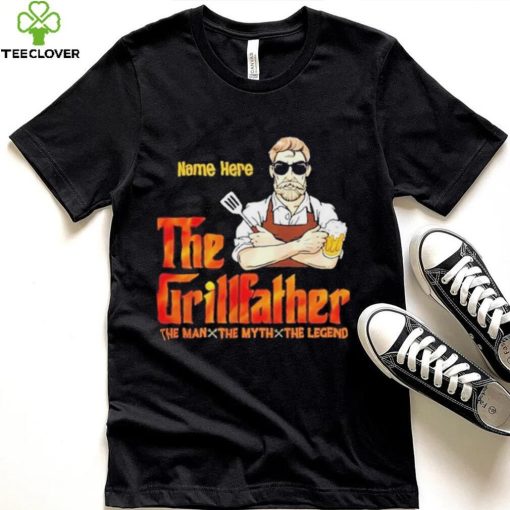 The Grillfather Thew Man The Myth The Legend Shirt