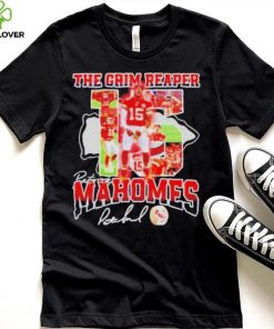 The Grim Reaper Patrick Mahomes Kc Chiefs Signature Shirt