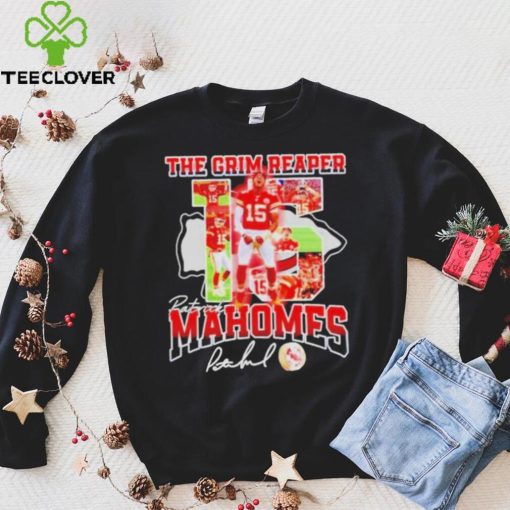 The Grim Reaper Patrick Mahomes Kc Chiefs Signature Shirt