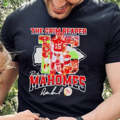 The Grim Reaper Patrick Mahomes Kc Chiefs Signature Shirt