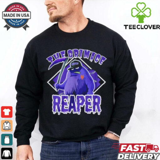 The Grimace Reaper Queens baseball parody MLB hoodie, sweater, longsleeve, shirt v-neck, t-shirt