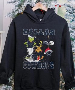 The Grinch And Dog Dallas Cowboys Ornament Christmas 2023 Shirt