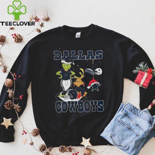 The Grinch And Dog Dallas Cowboys Ornament Christmas 2023 Shirt