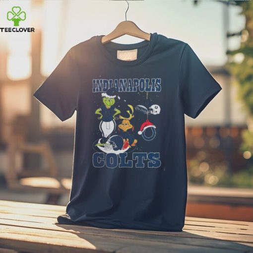 The Grinch And Dog Indianapolis Colts Christmas 2023 Shirt