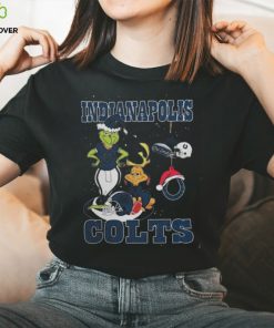 The Grinch And Dog Indianapolis Colts Christmas 2023 Shirt