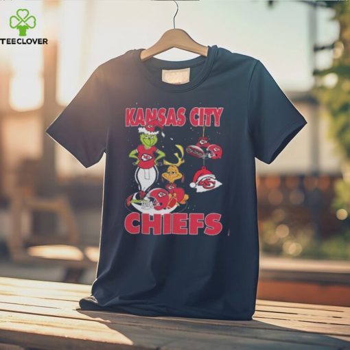 The Grinch And Dog Kansas City Chiefs Christmas 2023 Shirt