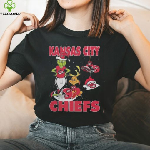 The Grinch And Dog Kansas City Chiefs Christmas 2023 Shirt