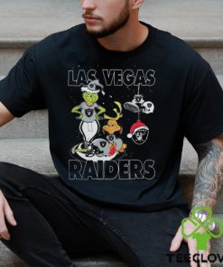 The Grinch And Dog Las Vegas Raiders Christmas 2023 Shirt