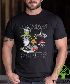 The Grinch And Dog Las Vegas Raiders Christmas 2023 Shirt