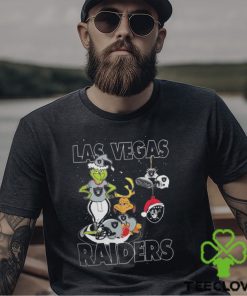 The Grinch And Dog Las Vegas Raiders Christmas 2023 Shirt