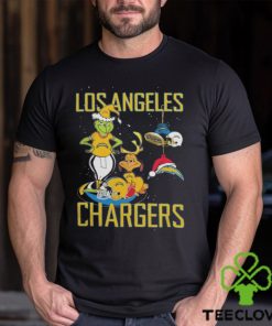 The Grinch And Dog Los Angeles Chargers Christmas 2023 Shirt