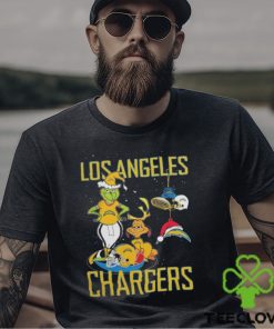 The Grinch And Dog Los Angeles Chargers Christmas 2023 Shirt