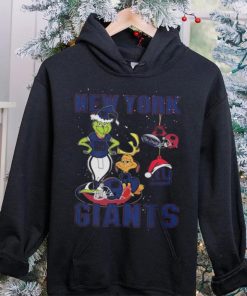 The Grinch And Dog New York Giants Ornament Christmas 2023 Shirt