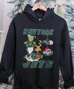 The Grinch And Dog New York Jets Ornament Christmas 2023 Shirt