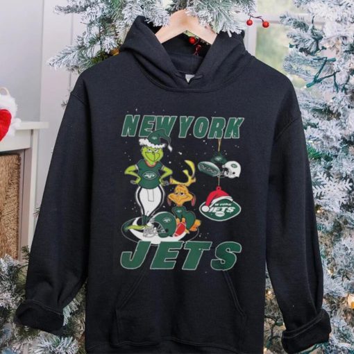 The Grinch And Dog New York Jets Ornament Christmas 2023 Shirt