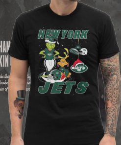 The Grinch And Dog New York Jets Ornament Christmas 2023 Shirt