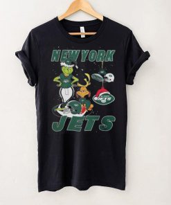 The Grinch And Dog New York Jets Ornament Christmas 2023 Shirt