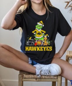 The Grinch And Iowa Hawkeyes Christmas shirt