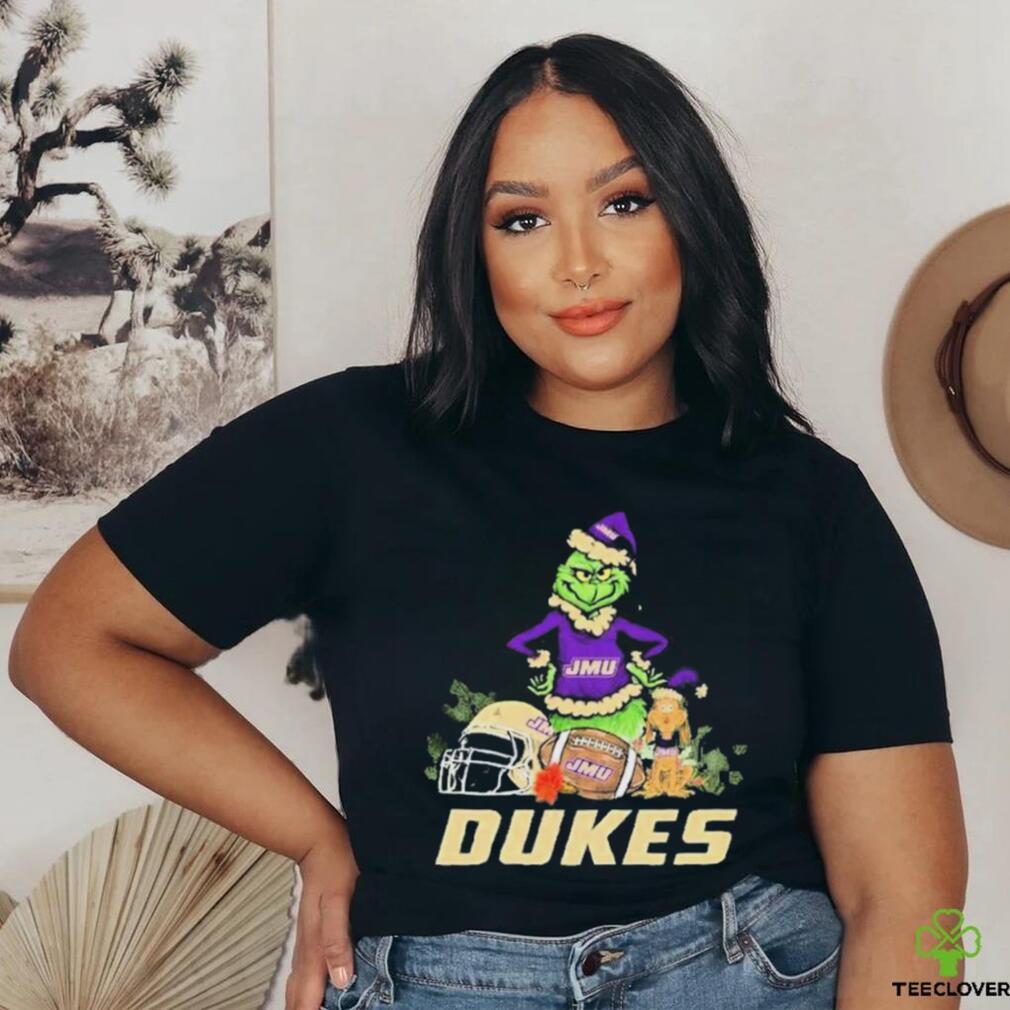 The Grinch And Max James Madison Dukes Christmas Shirt The Grinch And Max James Madison Dukes Christmas Shirt