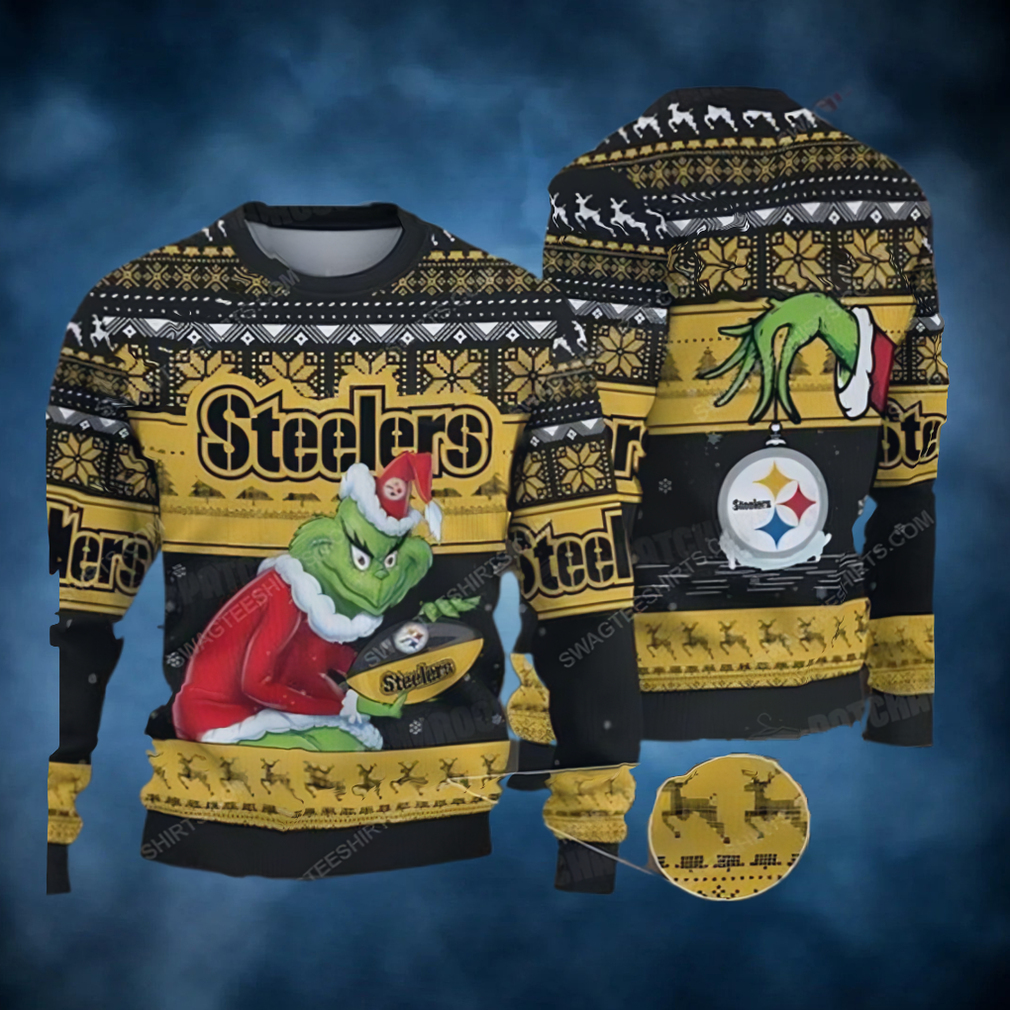 Pittsburgh Steelers Ugly Sweater Dress