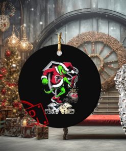 The Grinch Atlanta Falcons Stomp On NFL Teams Christmas Ornament