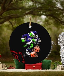 The Grinch Baltimore Ravens Stomp On NFL Teams Christmas Ornament