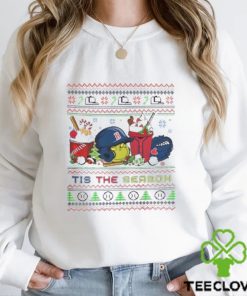 The Grinch Boston Red Sox Tis The Damn Season Ugly Christmas Shirt