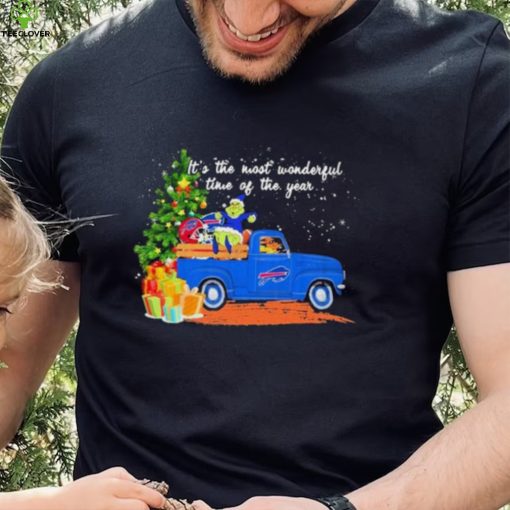 The Grinch Buffalo Bills It’s The Most Wonderful Time Of The Years Christmas Shirt