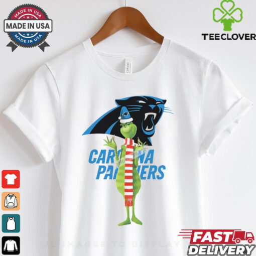 The Grinch Carolina Panthers Graphic T Shirt