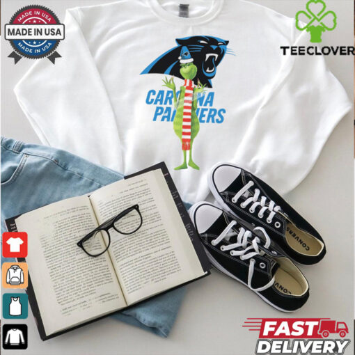 The Grinch Carolina Panthers Graphic T Shirt