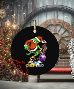 The Grinch Chicago Bears Stomp On NFL Teams Christmas Ornament