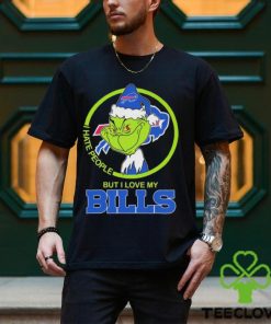 The Grinch Christmas I Hate People But I Love My Buffalo Bills Shirt