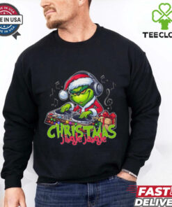 The Grinch Christmas Jingle Jangle Shirt with a fun, festive design featuring the Grinch and holiday elements.
