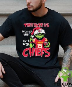 The Grinch Christmas They Hate Us Because Ain’t Us Kansas City Chiefs Football Shirt 2 The Grinch Christmas They Hate Us Because Ain’t Us Kansas City Chiefs Football Shirt