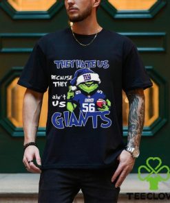 The Grinch Christmas They Hate Us Because Ain’t Us New York Giants Football Shirt