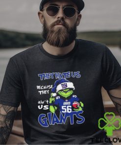 The Grinch Christmas They Hate Us Because Ain’t Us New York Giants Football Shirt 3 The Grinch Christmas They Hate Us Because Ain’t Us New York Giants Football Shirt