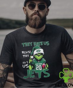 The Grinch Christmas They Hate Us Because Ain’t Us New York Jets Football NFL Shirt 3 The Grinch Christmas They Hate Us Because Ain’t Us New York Jets Football NFL Shirt