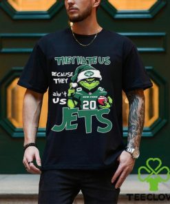 The Grinch Christmas They Hate Us Because Ain’t Us New York Jets Football Shirt