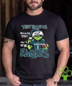 The Grinch Christmas They Hate Us Because Ain’t Us Philadelphia Eagles Football Shirt 1 The Grinch Christmas They Hate Us Because Ain’t Us Philadelphia Eagles Football Shirt