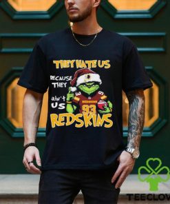 The Grinch Christmas They Hate Us Because Ain’t Us Washington Redskins Football Shirt