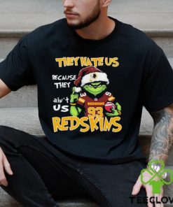 The Grinch Christmas They Hate Us Because Ain’t Us Washington Redskins Football Shirt