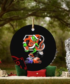 The Grinch Cincinnati Bengals Stomp On NFL Teams Christmas Ornament