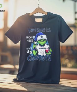 The Grinch Cowboys Player They Hate Us Because Ain’t Us Dallas Cowboys Football Christmas T hoodie, sweater, longsleeve, shirt v-neck, t-shirt