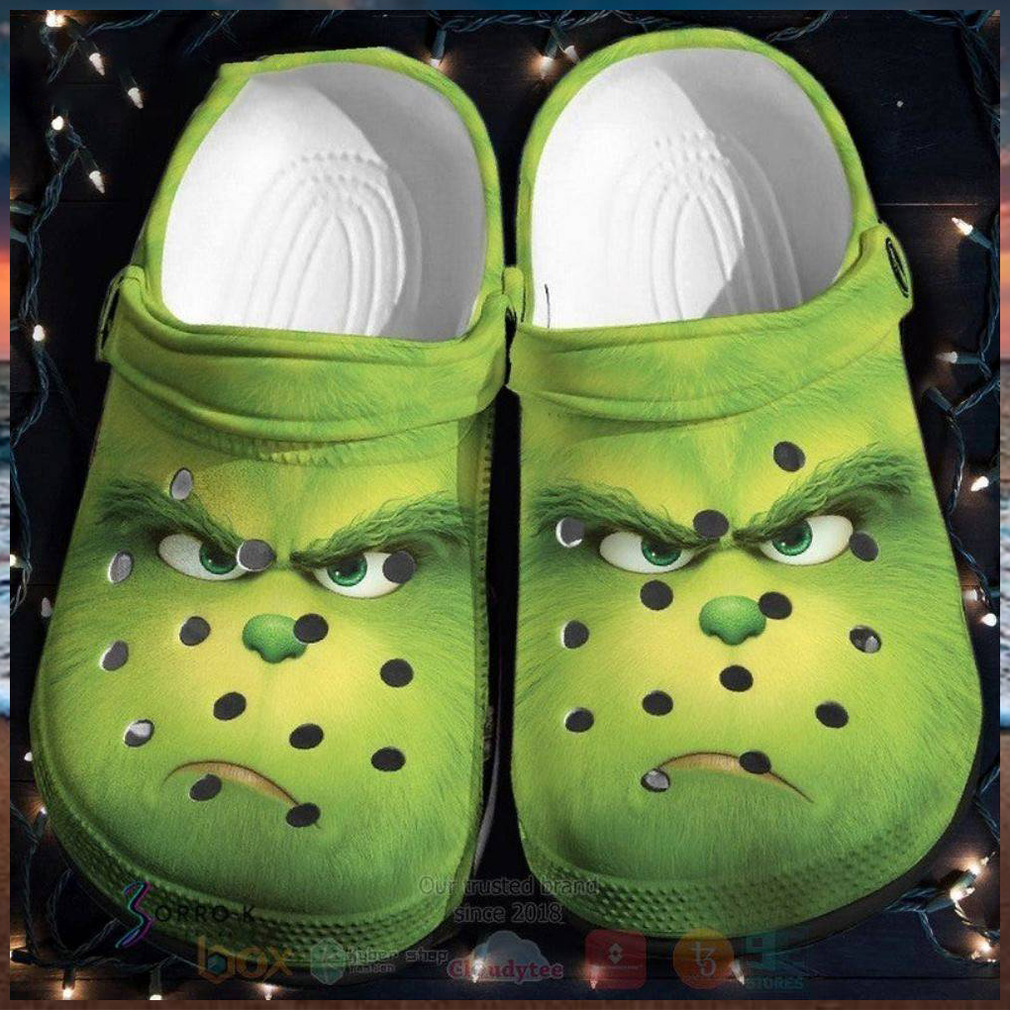 The Grinch Crocs Clog Shoes The Grinch Crocs Clog Shoes